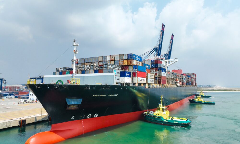 Lekki Deep Seaport Receives Largest Container Vessel Abuja City Journal